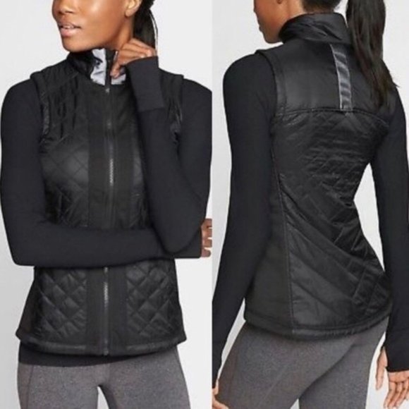 Athleta Rock Springs Vest XXS Black - Picture 1 of 3